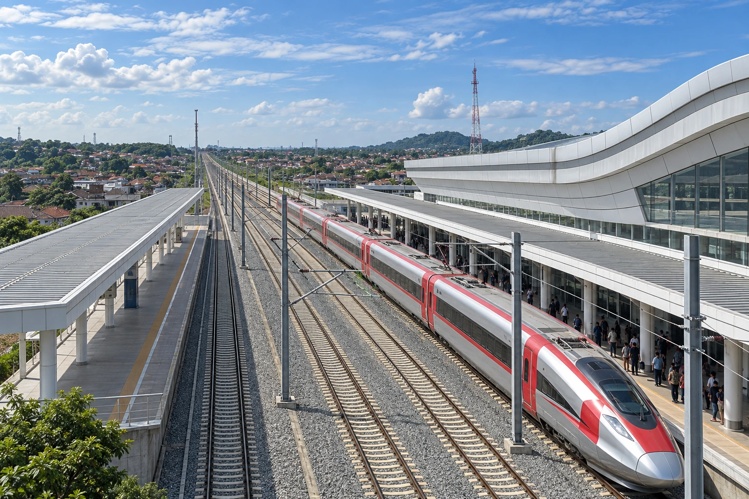 Antong jakarta bandung high speed railway project