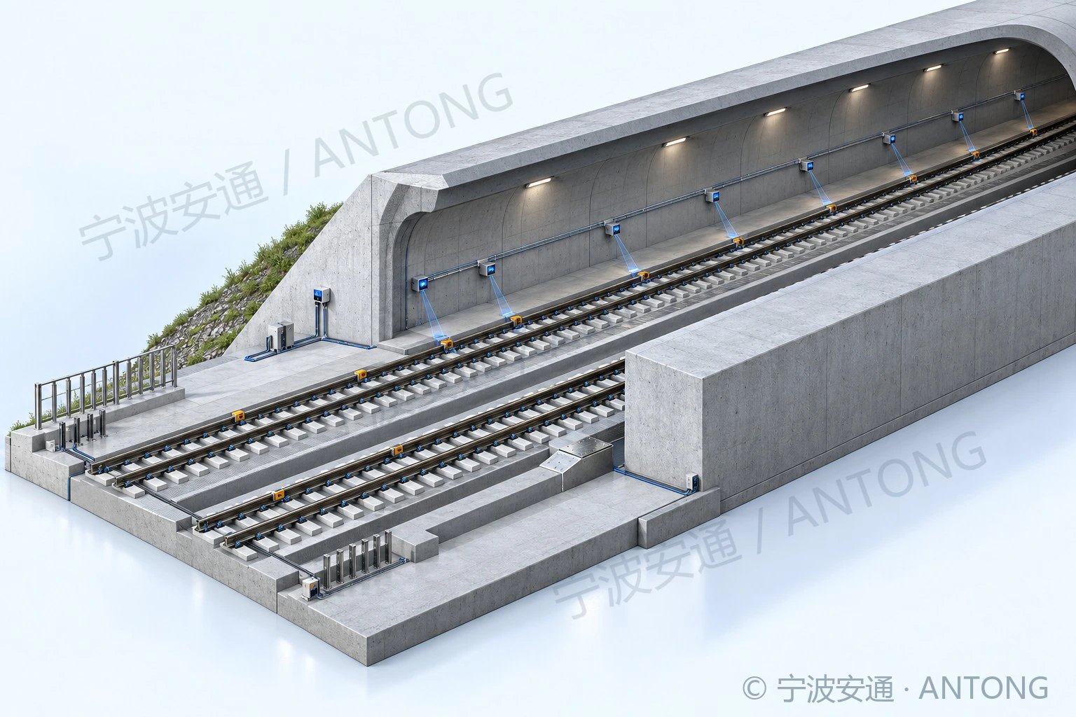 Antong Monitoring System Layout & Configuration