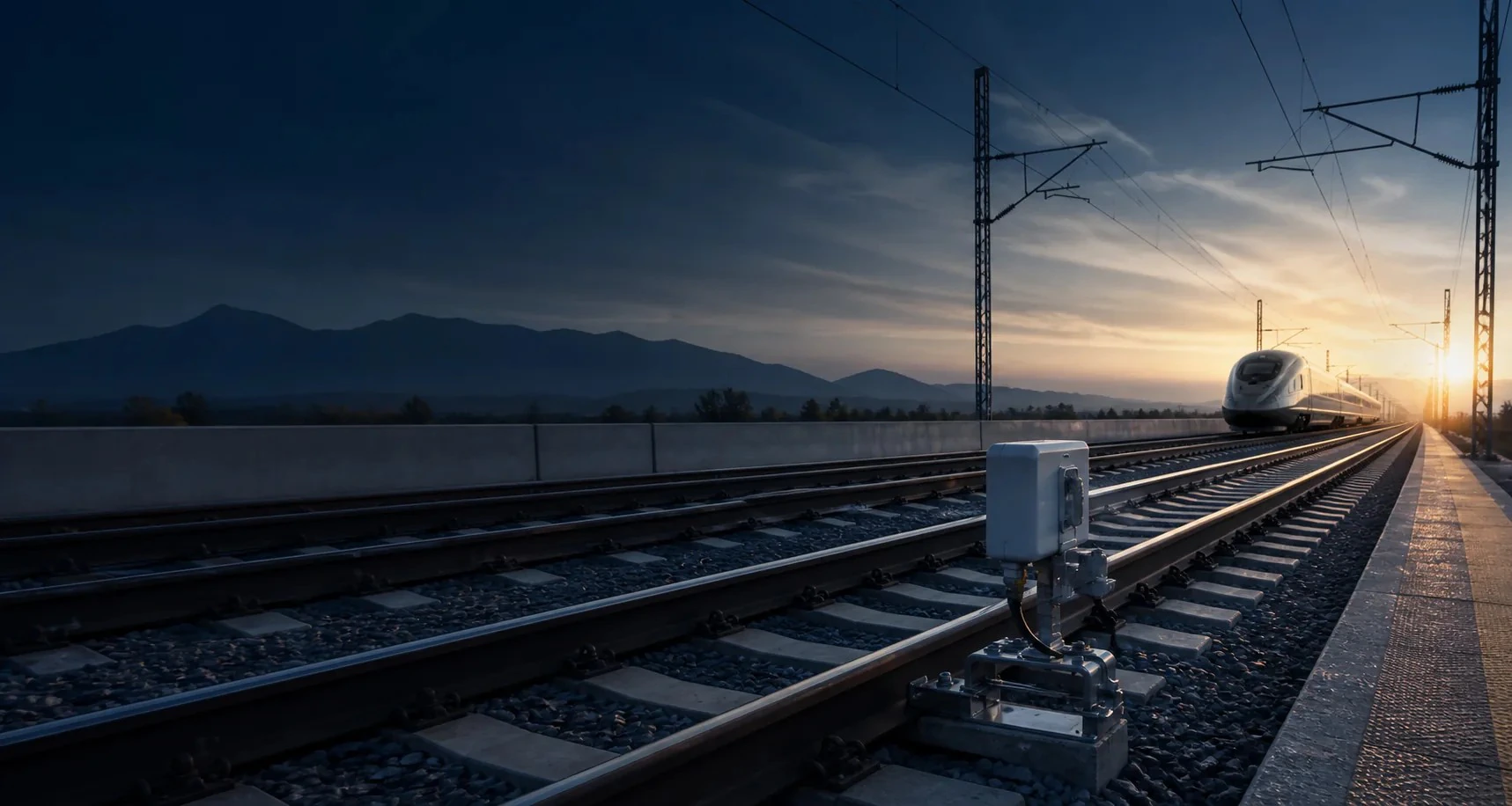 Antong railway precision metrology banner